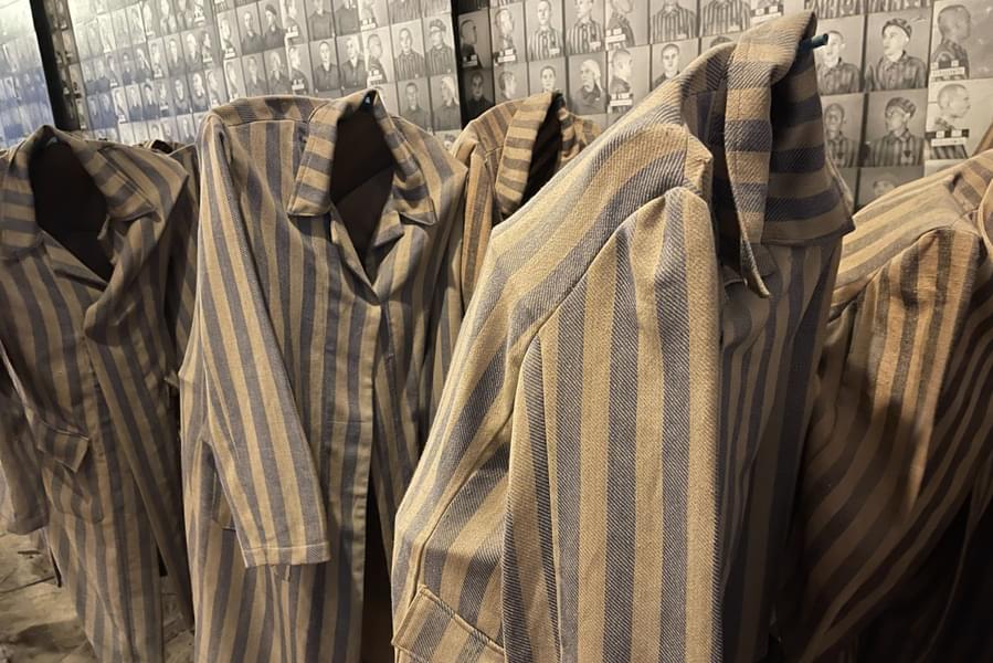 See old clothes in exhibitions